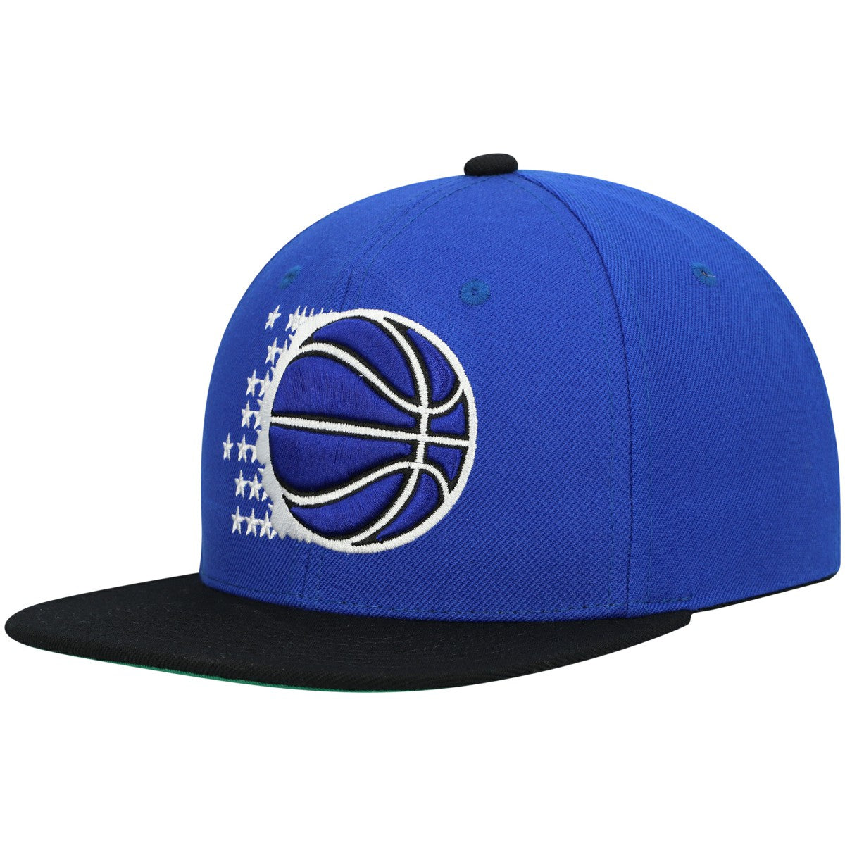 Mitchell & Ness - Orlando Magic Hardwood Classics Team Two-Tone 2.0 Snapback Hat - Blue/Black