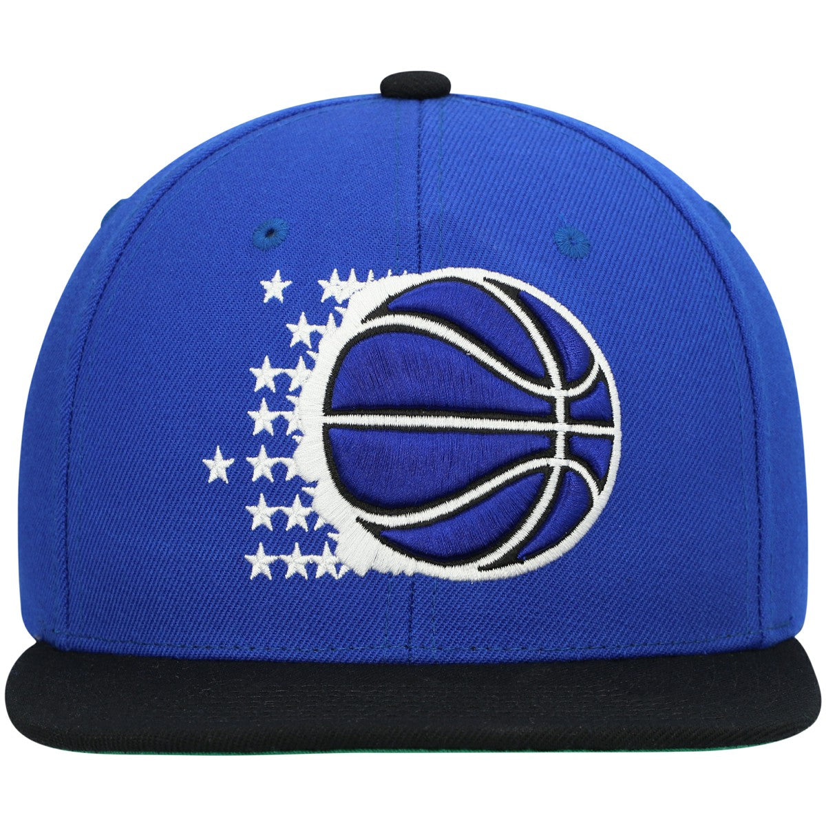 Mitchell & Ness - Orlando Magic Hardwood Classics Team Two-Tone 2.0 Snapback Hat - Blue/Black