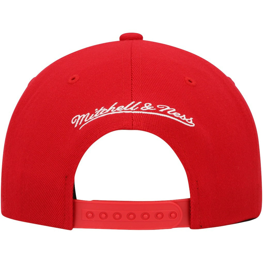 Mitchell & Ness - Atlanta Hawks Hardwood Classics Team Ground 2.0 Snapback Hat - Red