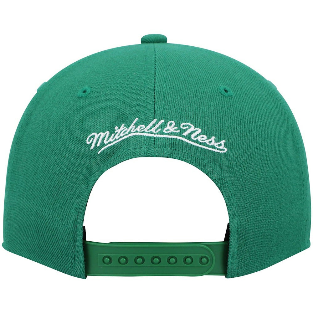 Mitchell & Ness - Boston Celtics Hardwood Classics Team Ground 2.0 Snapback Hat - Kelly Green