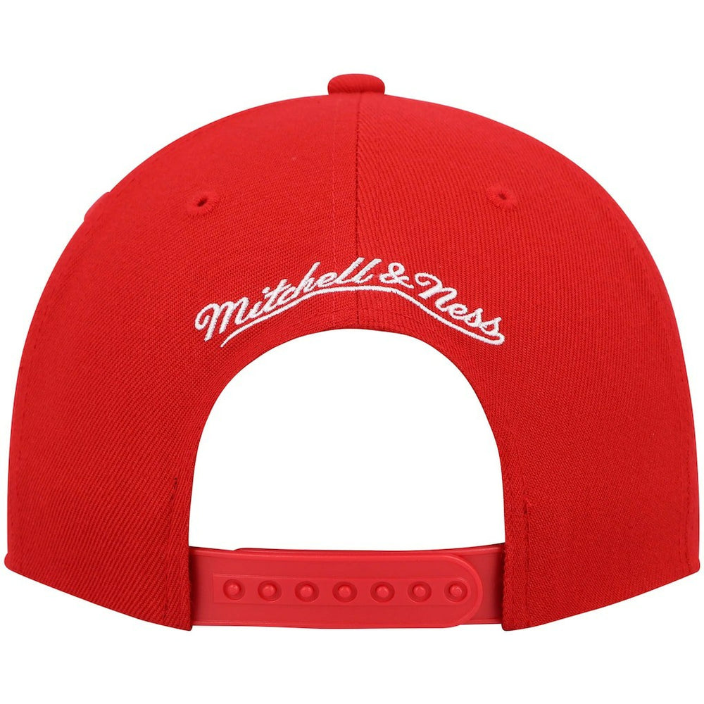 Mitchell & Ness - Chicago Bulls Hardwood Classics Team Ground 2.0 Snapback Hat - Red
