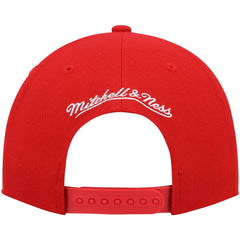 Mitchell & Ness - Chicago Bulls Hardwood Classics Team Ground 2.0 Snapback Hat - Red