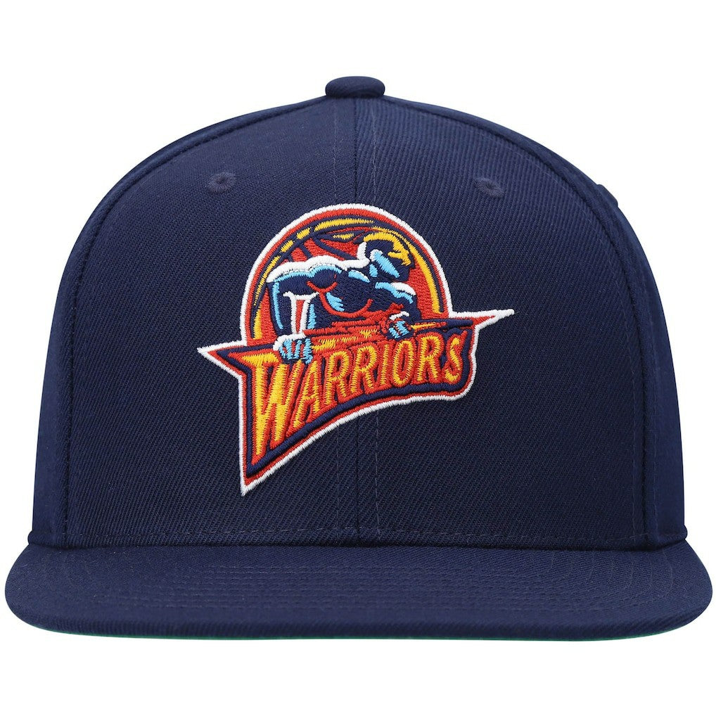 Mitchell & Ness - Golden State Warriors Hardwood Classics Team Ground 2.0 Snapback Hat - Navy