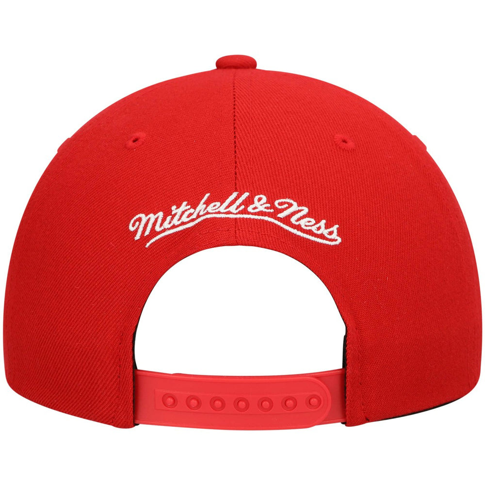 Mitchell & Ness - Miami Heat Hardwood Classics Team Ground 2.0 Snapback Hat - Red