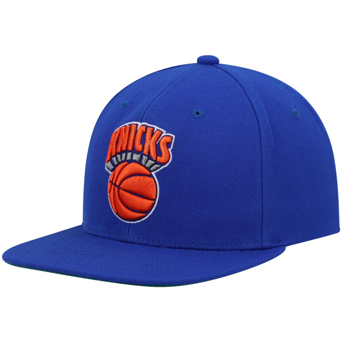 Mitchell & Ness - New York Knicks Hardwood Classics Team Ground 2.0 Snapback Hat - Blue