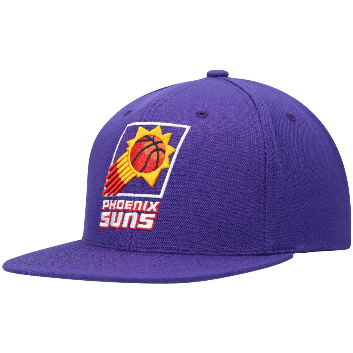 Mitchell & Ness - Phoenix Suns Hardwood Classics Team Ground 2.0 Snapback Hat - Purple