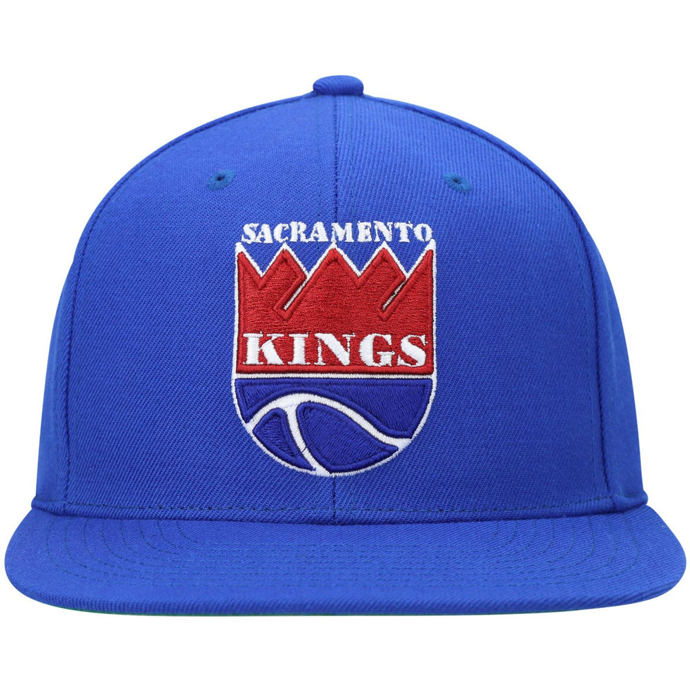Mitchell & Ness - Sacramento Kings Hardwood Classics Team Ground 2.0 Snapback Hat - Blue