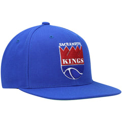 Mitchell & Ness - Sacramento Kings Hardwood Classics Team Ground 2.0 Snapback Hat - Blue