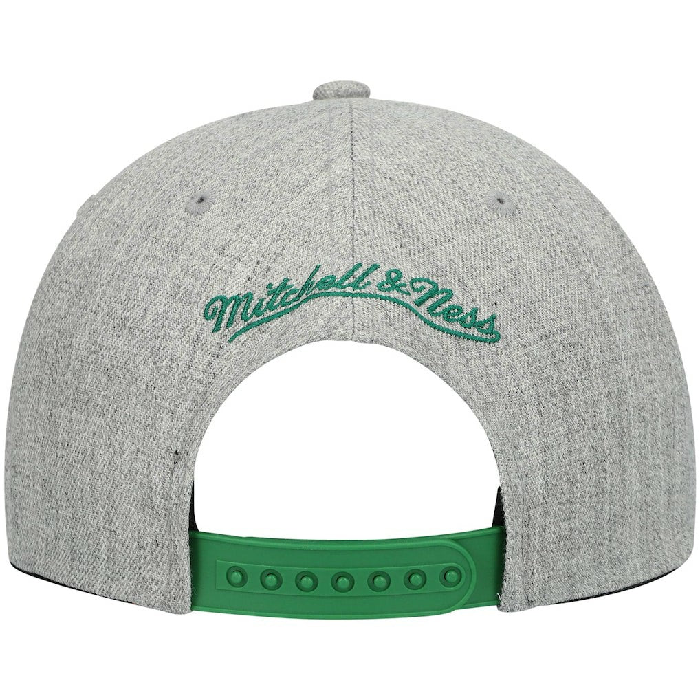Mitchell & Ness - Dallas Mavericks Hardwood Classics Team 2.0 Snapback Hat - Heathered Gray