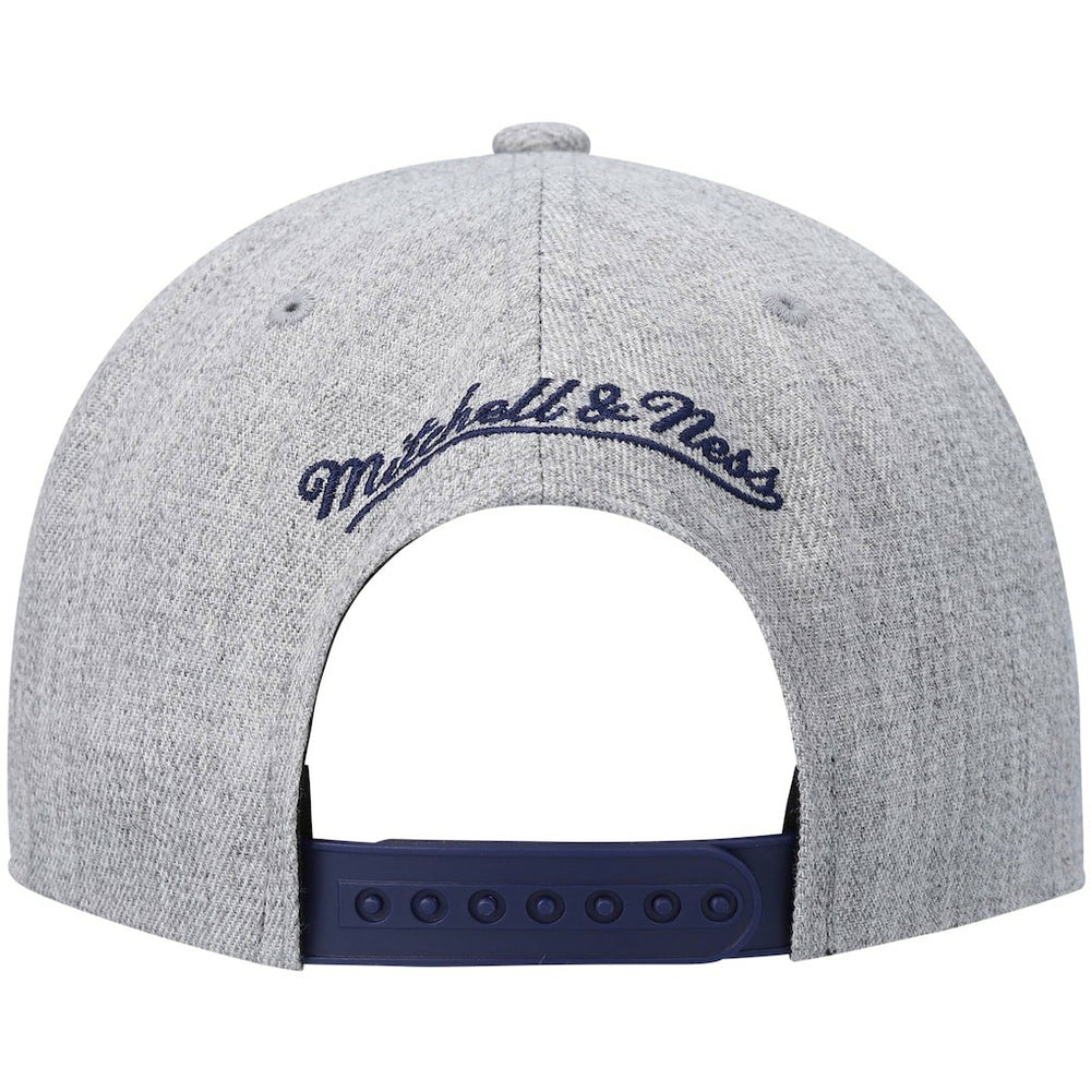 Mitchell & Ness - Golden State Warriors Hardwood Classics Team 2.0 Snapback Hat - Heathered Gray