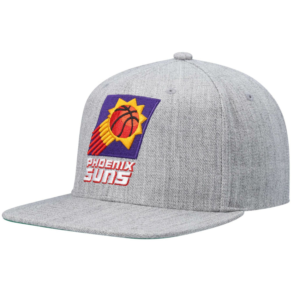 Mitchell & Ness - Phoenix Suns Hardwood Classics Team 2.0 Snapback Hat - Heathered Gray