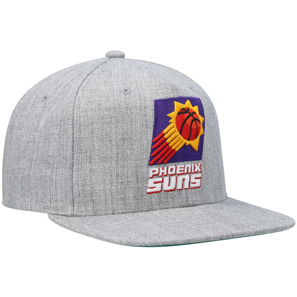 Mitchell & Ness - Phoenix Suns Hardwood Classics Team 2.0 Snapback Hat - Heathered Gray