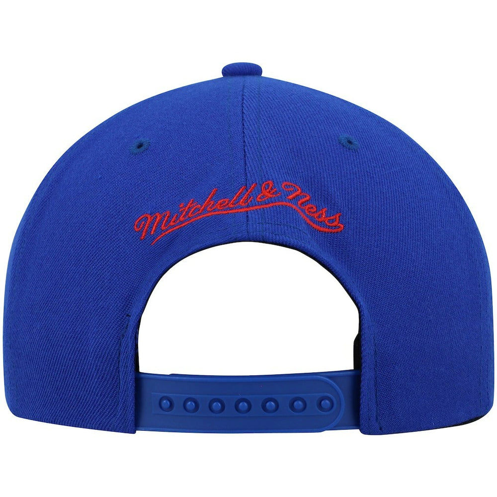Mitchell & Ness - Philadelphia 76ers Team Two-Tone 2.0 Snapback Hat - Royal/Red