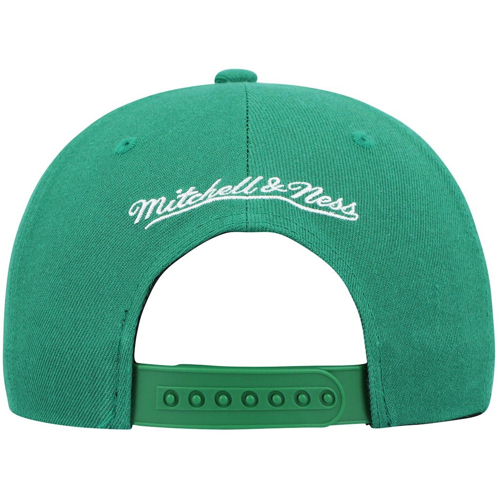 Mitchell & Ness - Boston Celtics Ground 2.0 Snapback Hat - Kelly Green