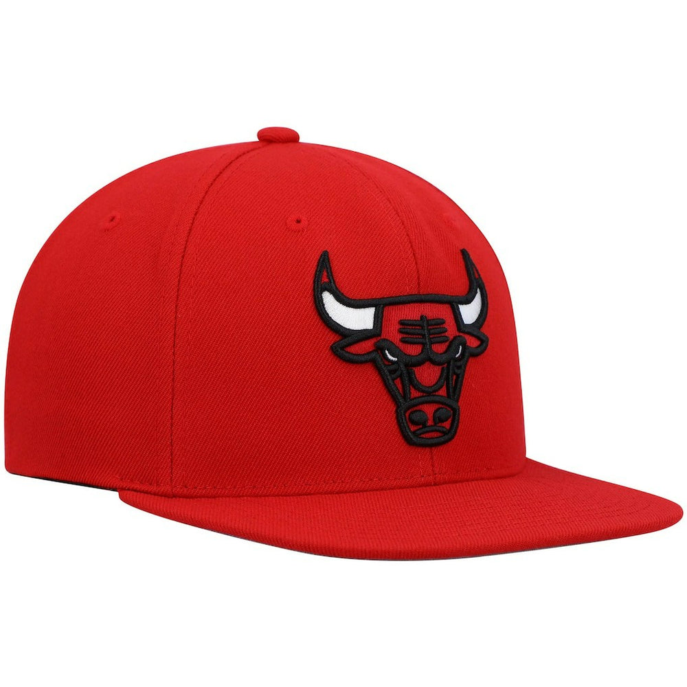 Mitchell & Ness - Chicago Bulls Ground 2.0 Snapback Hat - Red