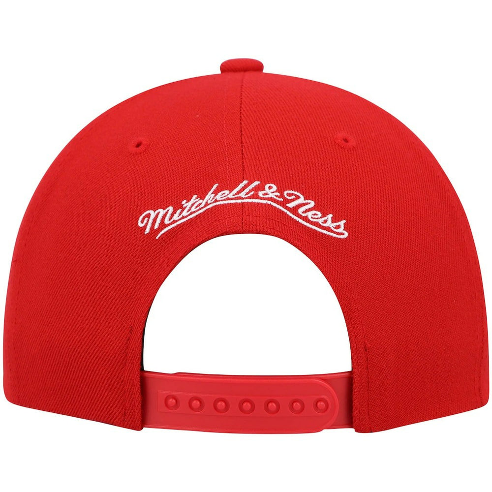 Mitchell & Ness - Chicago Bulls Ground 2.0 Snapback Hat - Red