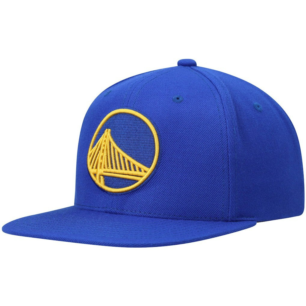 Mitchell & Ness - Golden State Warriors Ground 2.0 Snapback Hat - Royal