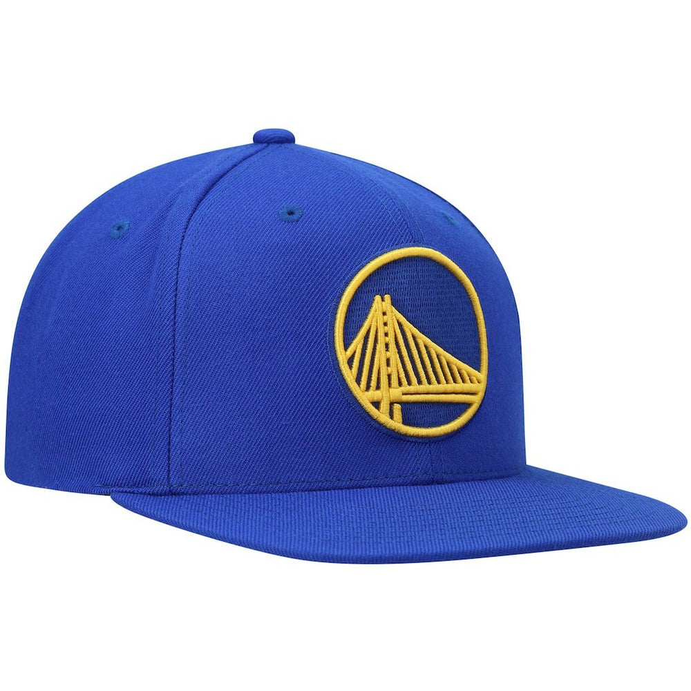 Mitchell & Ness - Golden State Warriors Ground 2.0 Snapback Hat - Royal