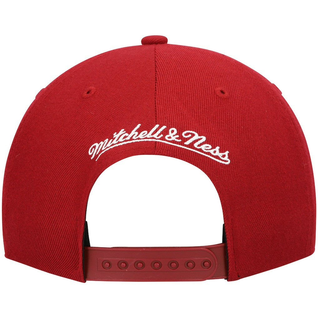 Mitchell & Ness - Miami Heat Ground 2.0 Snapback Hat - Red