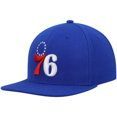 Mitchell & Ness - Philadelphia 76ers Ground 2.0 Snapback Hat - Royal