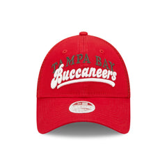 Tampa Bay Buccaneers New Era Women's Team Trucker 9FORTY Snapback Hat Red - NFL