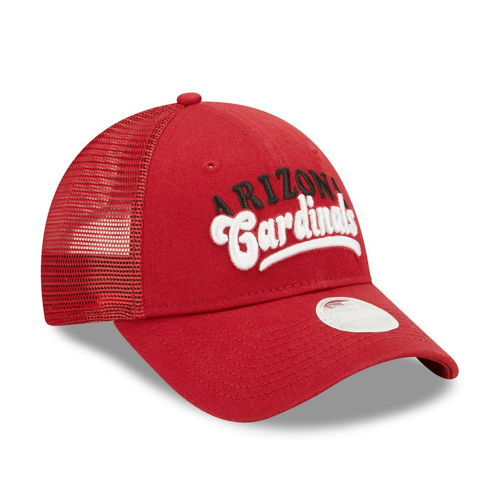 Arizona Cardinals New Era Women's Team Trucker 9FORTY Snapback Hat Cardinal - NFL