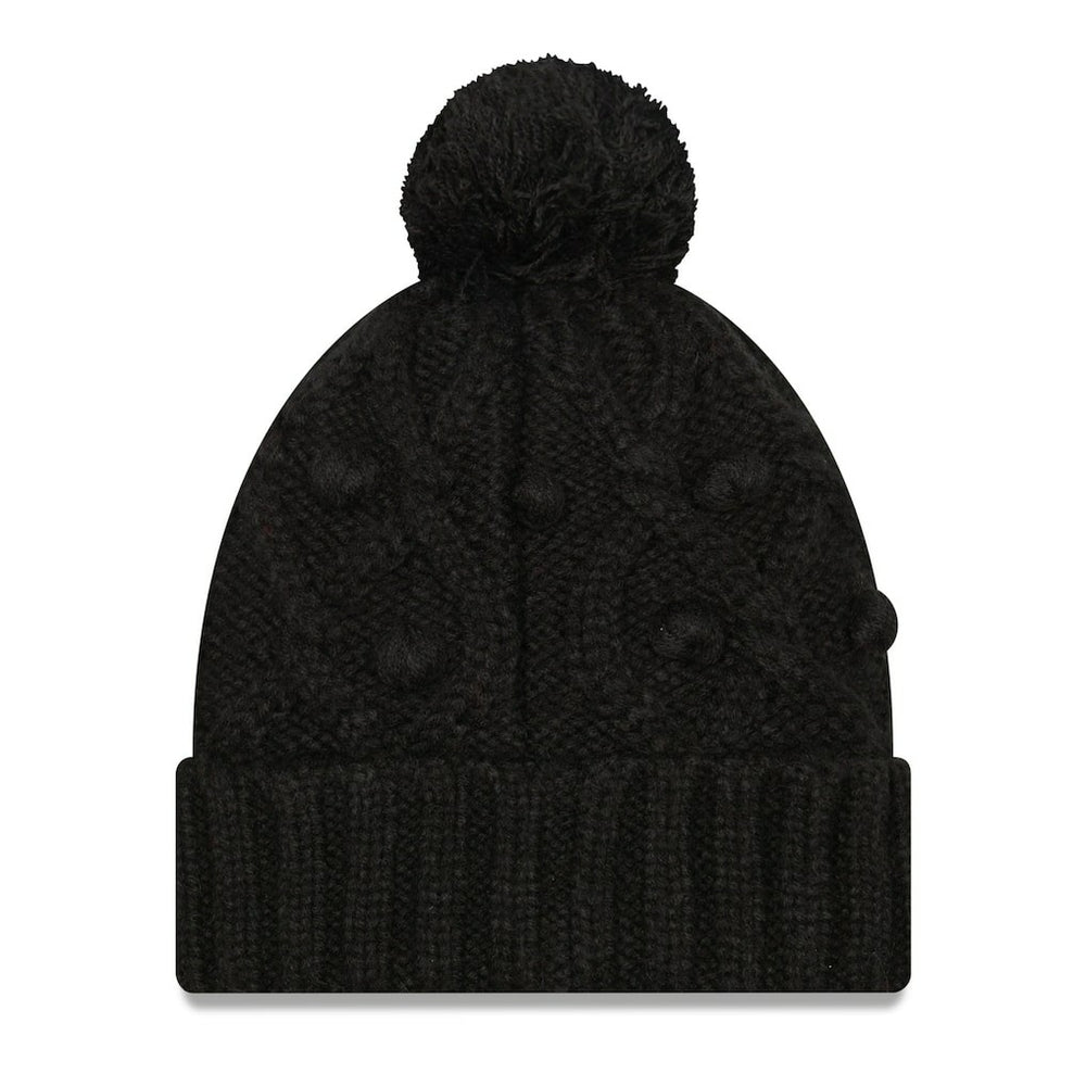 New Orleans Saints New Era Women's Toasty Cuffed Knit Hat with Pom Black - NFL