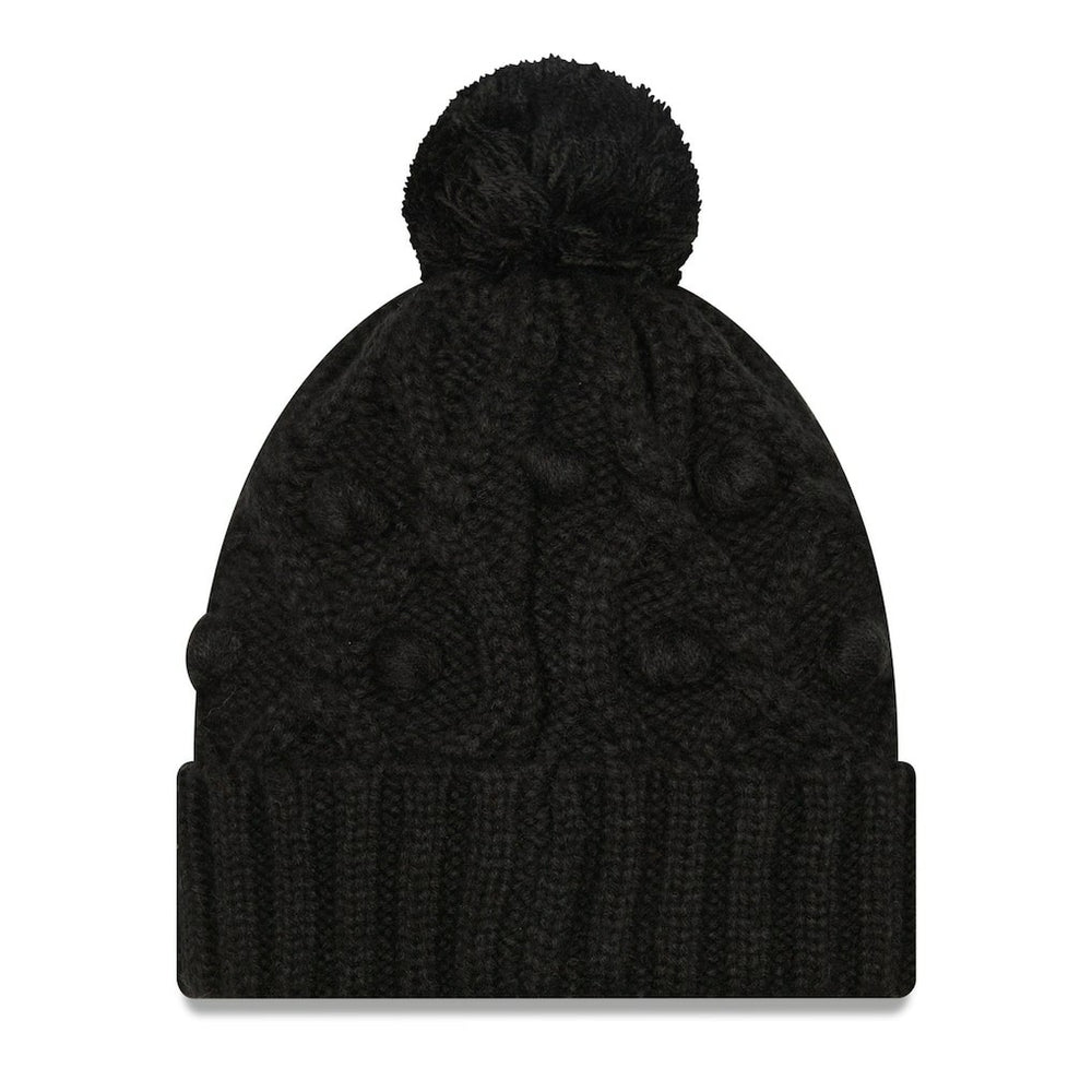 Pittsburgh Steelers New Era Women's Toasty Cuffed Knit Hat with Pom Black - NFL