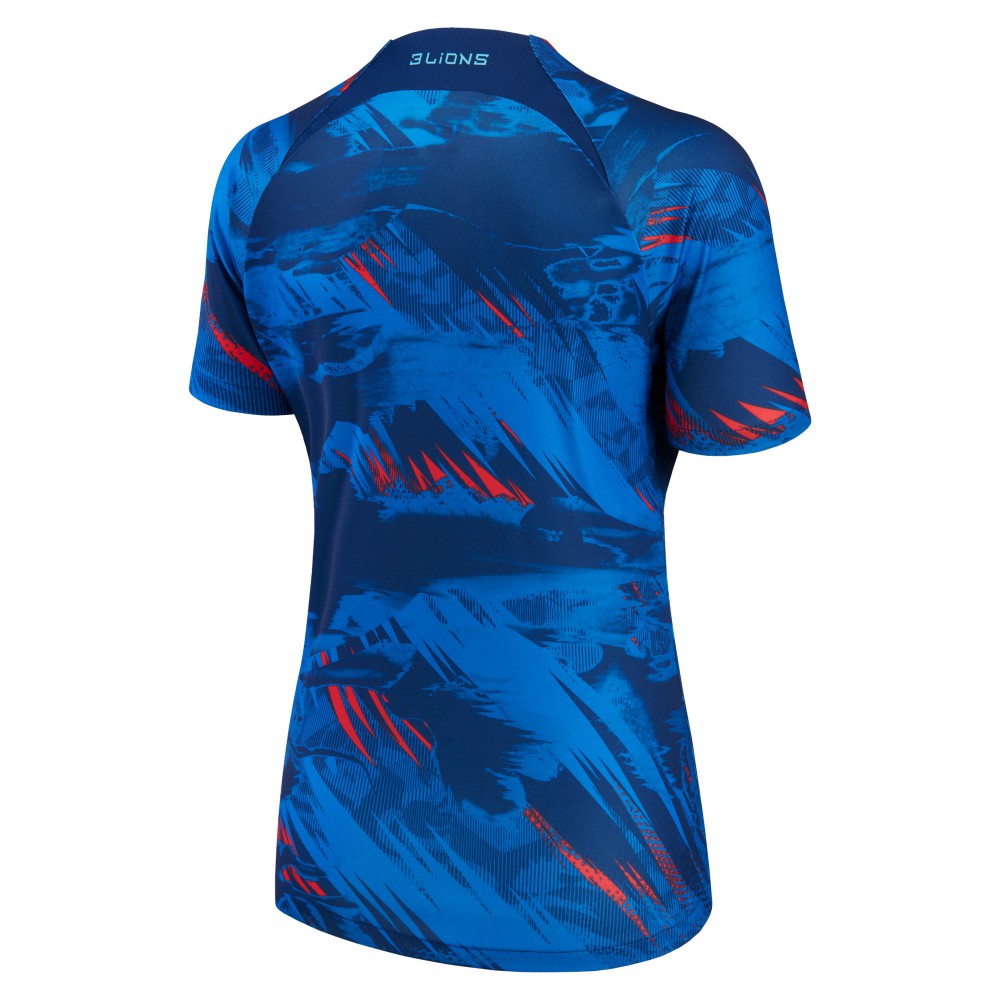Nike England National Team Women's 2022 Pre-Match Top - Blue