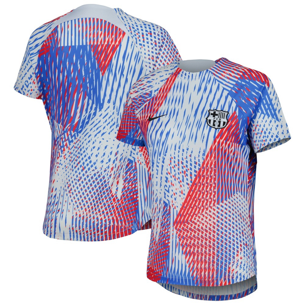 Nike Barcelona Women's 2022 Pre-Match Top - White