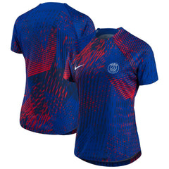 Nike Paris Saint-Germain Women's 2022 Pre-Match Top - Blue