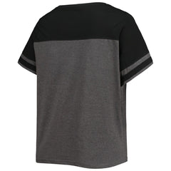 Miami Marlins Women's Plus Size Colorblock T-Shirt for sale