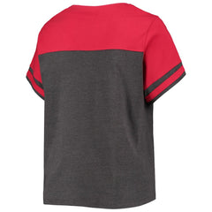Washington Nationals Women's Plus Size Colorblock T-Shirt On Sale