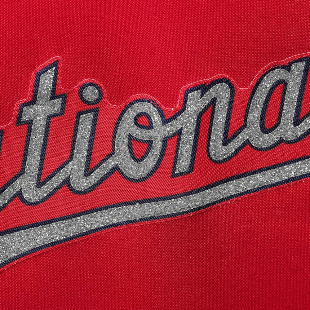 Washington Nationals Women's Plus Size Diva Notch Neck Raglan T-Shirt Lifestyle