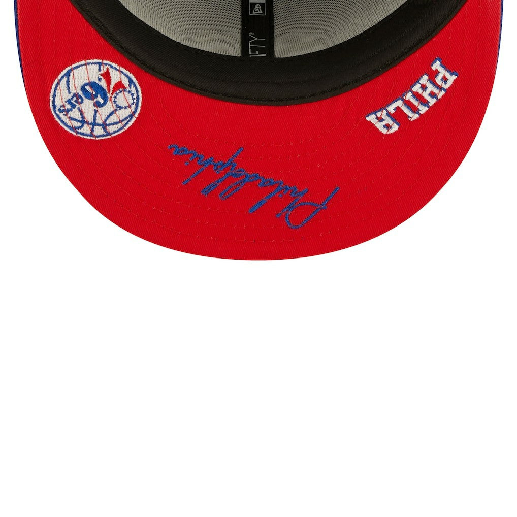 New Era - Philadelphia 76ers Fall 22 Identity 59FIFTY Fitted Hat - Royal