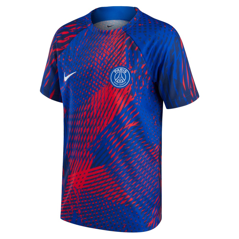 Nike Paris Saint-Germain 2022/23 Pre-Match Top - Blue