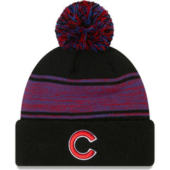 Chicago Cubs New Era Chilled Cuffed Knit Hat with Pom Near Me
