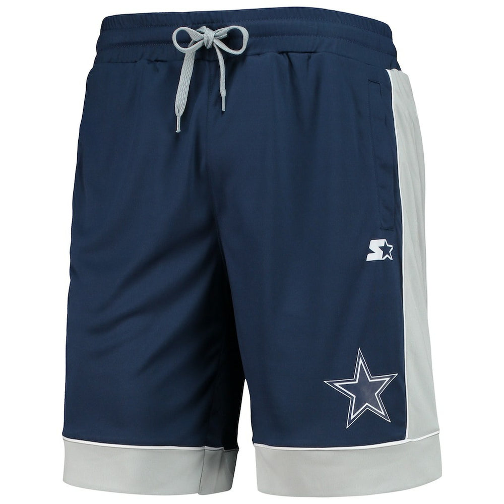 Dallas Cowboys G-III Sports by Carl Banks Fan Favorite Fashion Shorts -Navy/Gray - NFL