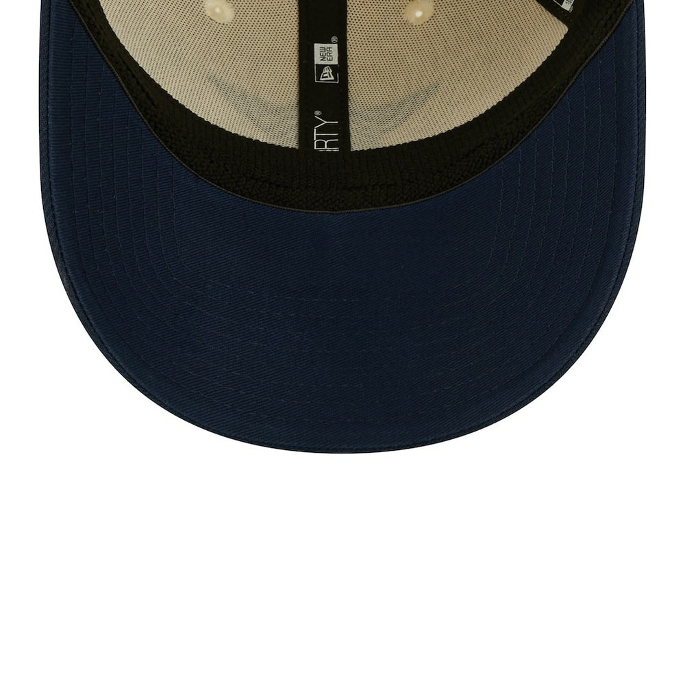 Dallas Cowboys New Era 2022 Sideline 39THIRTY 2-Tone Flex Hat Cream/Navy - NFL