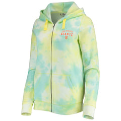 San Francisco Giants New Era Women's Tie-Dye Full-Zip Hoodie Online