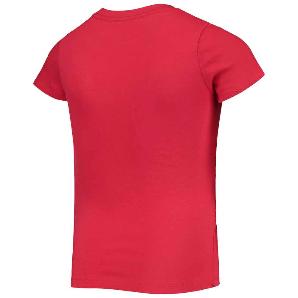 Washington Nationals New Era Girls Youth Flip Sequin Team T-Shirt Sale