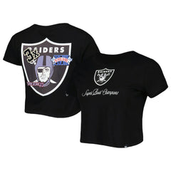 Las Vegas Raiders New Era Women's Historic Champs T-Shirt Black - NFL