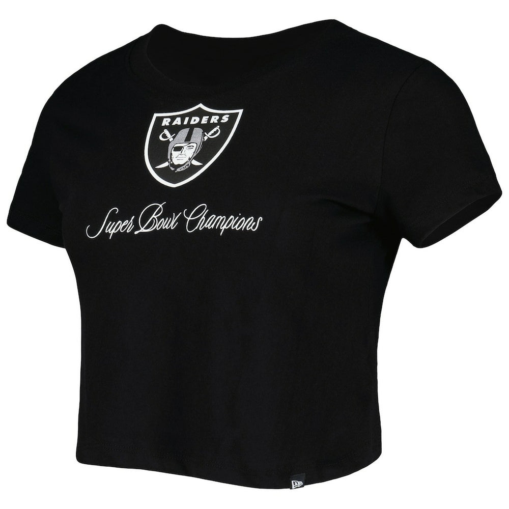 Las Vegas Raiders New Era Women's Historic Champs T-Shirt Black - NFL
