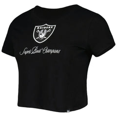 Las Vegas Raiders New Era Women's Historic Champs T-Shirt Black - NFL