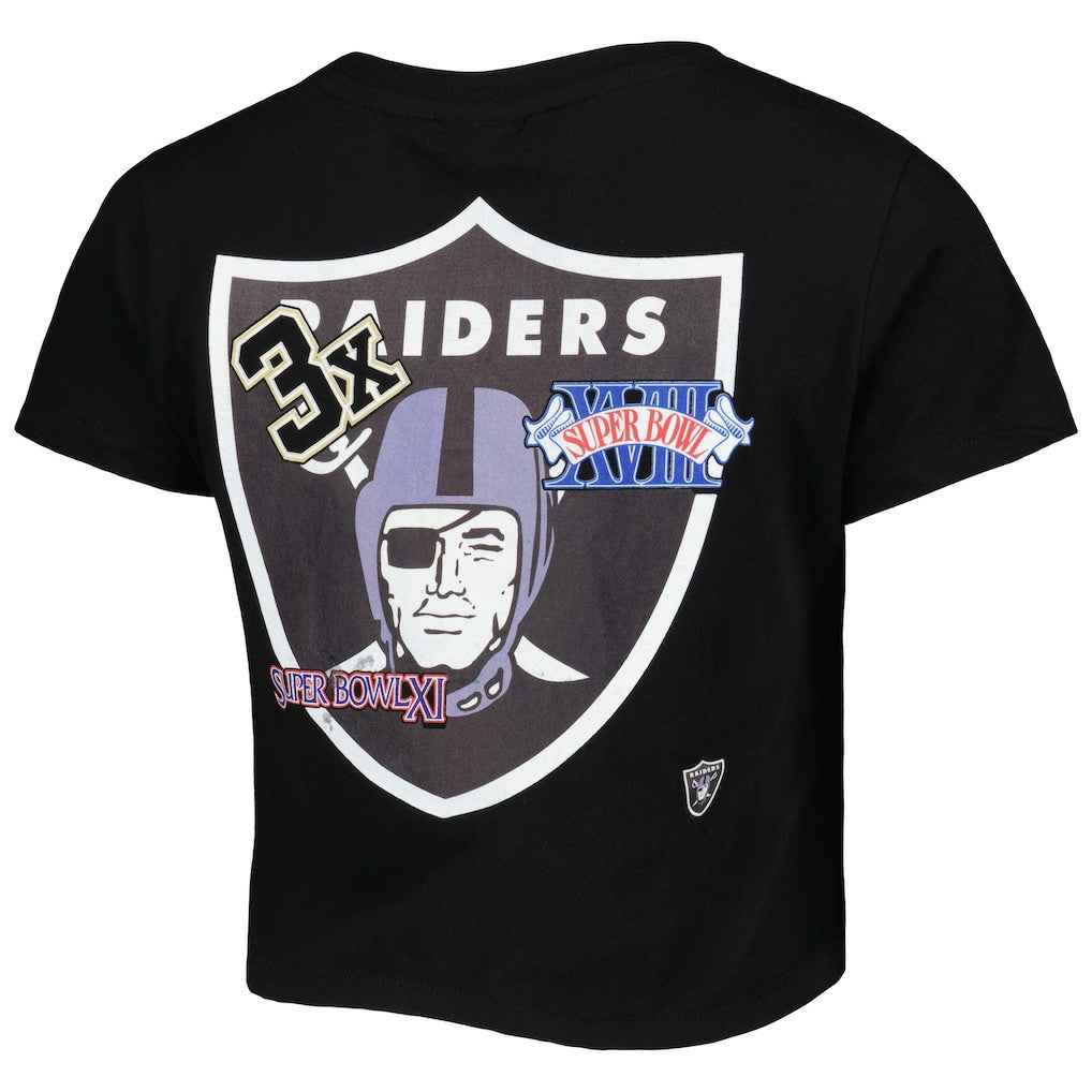 Las Vegas Raiders New Era Women's Historic Champs T-Shirt Black - NFL