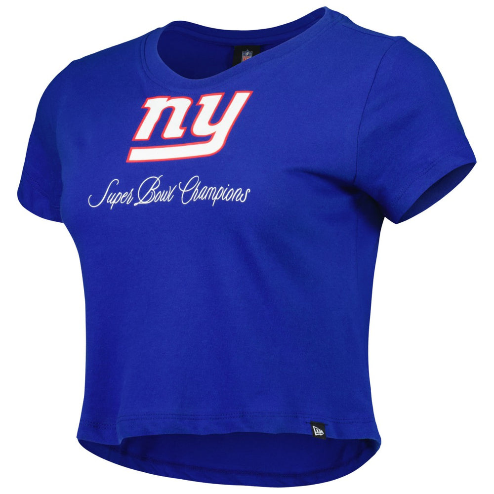 New York Giants New Era Women's Historic Champs T-Shirt Royal - NFL