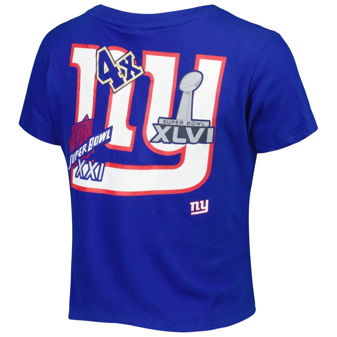 New York Giants New Era Women's Historic Champs T-Shirt Royal - NFL