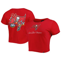 Tampa Bay Buccaneers New Era Women's Historic Champs T-Shirt Red - NFL