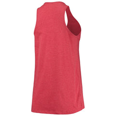 New Era - Chicago Bulls Women's Scoop-Neck Racerback Tank Top - Heathered Red