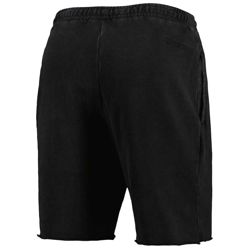 Mitchell & Ness - Chicago Bulls French Terry Tonal Fleece Shorts - Black